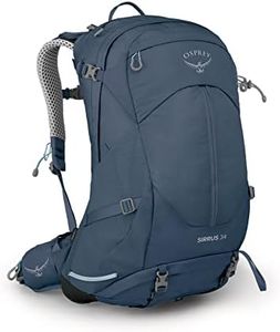 Osprey Europe Sirrus 34 Mochila, Mujer, Muted Space Blue, Talla única