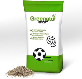 5 kg di semi di prato Greenato sport, prato per sport, prato e parco giochi, campo da gioco, semi di erba, semi per prato, erba