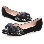 Hee grand Women's Loafers Bow-Knot 