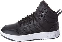 adidas NEO Mens HOOPS 3.0 MID WTR black/black/white 8