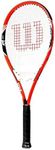 Wilson Federer Adult Recreational Tennis Racket - Grip Size 3 - 4 3/8", Red/White/Black