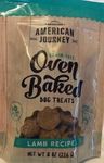 Yasirona American Journey Grain Free Oven Baked Dog Treats Lamb Recipe 1-Bag NET WT 8 OZ