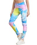 Rock Paper Scissors Women's Skinny Fit Polyester Blend Leggings (ONSWG-TIGHTS-CSPLASH-4XL_Multicolour_4Xl)