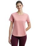 Jockey Crew Neck T-Shirt For Women AW88_Brandied Apricot_XXL