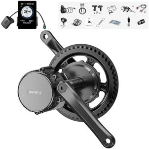 Bafang 750W Mid Drive Kit - Upgraded BBS02B 48V Electric Bike Conversion Kit with P860C Display & 44T Chainring, Brushless Geared 8Fun BBS02 Ebike Kit for 68mm Bottom Bracket, G340