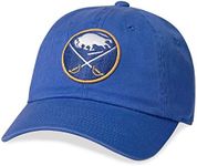 American Needle Blue Line Collection NHL National Hockey League Team Baseball Hat Adjustable Buckle Strap Dad Cap