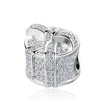 LSxAB Gift Box Charm Compatible with Pandora Charms Bracelets