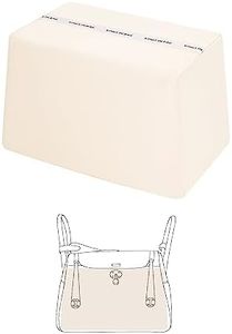 KINGS IN BAG Lindy30 Silky Purse Pillow Insert, Bag Shaper Compatible with Hermes Lindy Bags, Lightweight Luxury Bag Pillow with Silky Satins for Women, Soft Memory Foam Inner(Craie, Lindy30)