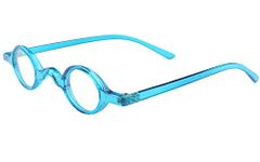 Agstum Cute Retro Readers Small Round Vintage Mini Reading Glasses with Spring Hinge