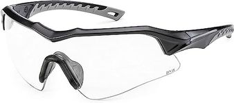 SolidWork SOLID Shooting Glasses, Ballistic Glasses, Tactical Glasses, Gun Safety Glasses, Gun Range Eye Protection for Men & Women