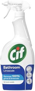 Cif Cleanboost Bathroom Spray 100% grime & limescale removal for cleaning ceramic, chrome, enamel, plastic and stainless-steel surfaces 700 ml