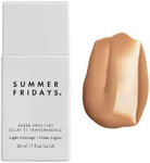 Summer Fridays Sheer Skin Tint - Tinted Moisturizer with Hyaluronic Acid - Helps Diminish Uneven Skin Tone - Sheer to Light Coverage - Shade 5 - Medium with Warm Neutral Undertones (1 Fl Oz)