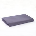 Sonia Moer Super Soft Brushed Microfibre Flat Sheet - Non Iron Breathable Hypoallergenic Top Sheet - Double/Lavender