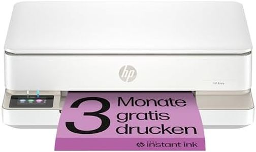 HP ENVY 6120e , Multifunktionsdrucker, 3 Monate gratis drucken mit HP Instant Ink inklusive, Drucken, Kopieren, Scannen, Mobiler Faxversand, Wi-Fi, Beidseitiger Druck