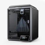 Creality K1 3D Printer 600 mm/s High Speed Printing, Auto Leveling, Dual Cooling Systems, Smoother 0.1mm Detailed Prints, Dual-core 1.2GHz CPU, Rapid Printer Printing Size 8.66x8.66x9.84 in