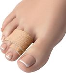 Homergy Hammer Toe Straightener Corrector Splint (Next Generation) - 4 Pcs Double Layer Broken Toe Wraps, Brace Orthopedic Separator, Cushioned Bandages, Heal Wrap Toe Straighteners for Crooked Toes