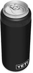 YETI Rambler Colster Slim, Stainless Steel Can Insulator, Black, 250 ml