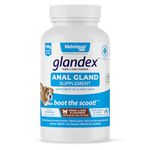 Glandex Dog & Cat Anal Gland Fiber Supplement Powder with Pumpkin & Digestive Enzymes – Vet Recommended Healthy Bowels & Digestion - Boot The Scoot (Pork Liver, 114g)