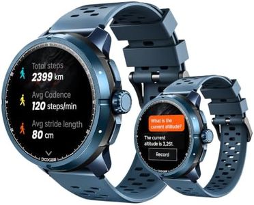 DOOGEEEco ANYMOVING M1PRO Smart Watch,Dual-Band GPS&GPX Offline Navigation