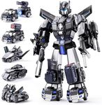 5 in 1 Magnetic Transform Police Tr