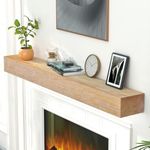 ROOMTEC Fireplace Mantel,72" Wood F