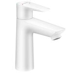 Hansgrohe Talis E Single Lever Basin Mixer 110 With Pop-Up Waste, Matt White, 71710700