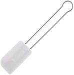 Rosle Stainless Steel & Silicone Flexible Spatula, 10-inch,White