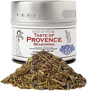 Taste of Provence | Gourmet Salt Free Seasoning | Non GMO, All Natural | Artisanal Spice Mix | Handmade in Small Batches in USA | GLP-1 Friendly | Magnetic Tin | Gustus Vitae | #4