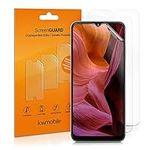 kwmobile Screen Protectors Compatible with Samsung Galaxy A22 5G Screen Protector - 3x Ultra-Clear Transparent Phone Films