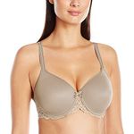 Chantelle Women's Rive Gauche Full Coverage Smooth Bra,Cappuccino,36G (36DDDD)