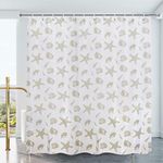 YISURE Extra Length Shower Curtain,