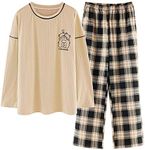 GOSO Girls Pyjamas Set Cute Kids Pjs Pajama Sleepwear Tops and Long Pants Nightwear Children Outfit 8 9 10 11 12 13 14 Years
