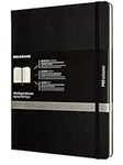 Moleskine - Pro Project Planner, Professional Planner and Notebook for Objectives, Productivity Diary for Projects and Project Management, Hard Cover, Size X-Large 19 x 25 cm, Colour Black, 288 Pages