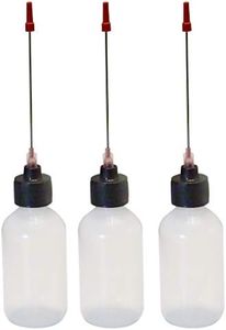 3-2oz Plastic Squeeze Bottles 3" Stainless Applicators