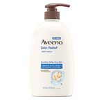 Aveeno Skin Relief Fragrance-Free Body Wash With Oat To Soothe Dry Itchy Skin, Gentle, Soap-Free & Dye-Free For Sensitive Skin, 975ml