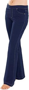 PajamaJeans Womens Stretch Jeans Bootcut - Jeans for Women, Indigo, S