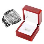2018 Fantasy Football Ring | Heavy FFL Championship Ring | MVP Award Trophy For Fantasy Football League Winner (size 8, ring and box together)