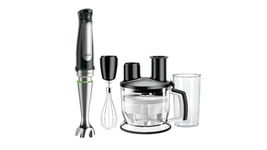 Braun MultiQuick 7 Hand Blender 1000W with Beaker, 1.5L Food Processor, Whisk, ActiveBlade, Easy SmartSpeed, PowerBell Plus, SplashControl for Dough Making, Chopping, Masala Grinding, Smoothie MQ7075X