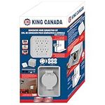 King Canada Generator Home Connection Kit, 30 Amp, NEMA L14-30P, for Portable Generator up to 7500W (K-X7500)