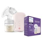 Philips Avent Electric Breast Pump | No.1 Brand Recommended by Moms Worldwide | Natural Motion Technology | One Size Fits all | 3X Faster Expression | 8 + 16 Expression and Stimulation settings | Corded | Quiet Motor | SCF395/11