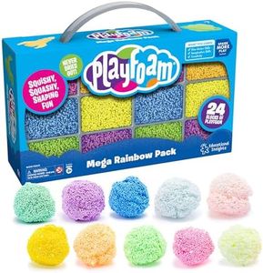 Learning Resources Méga pack arc-en-ciel Playfoam, (lot de 32) jeu créatif, jouet pour sculpter, activités artistiques et de bricolage, idéal pour la classe ou les garderies, ne sèche jamais, 3+
