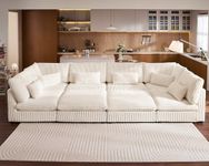 154" Oversized Corduroy Couch Modul