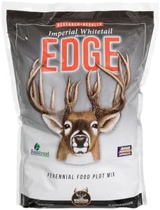 Whitetail Institute Edge Deer Food Plot Seed, Perennial Blend of Deer-Attracting, Nutritious Forages with Antler-Building Protein, Heat, Cold and Drought Tolerant, 6.5 lbs (.25 Acre)