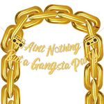 Fangleland Hip Hop Party Decorations Ain't Nothing But a Gangsta Banner Jumbo Chain Balloons Retro 70s 80s 90s Inflatable Radio Boombox Decor