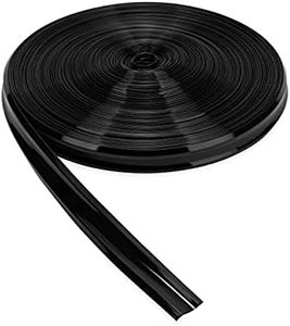 Camco 25212 RV Vinyl Insert (1" x 100', Black)
