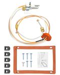 SP20075 Water Heater Pilot and Igniter Assembly Kit Fit for Rheem GE Smart Natural Gas Water Heater Replace GG50T06AVH00 AS39845 22V40PF1