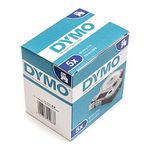 Dymo 5 x D1 Standard Labelling Tape 45013 - S0720530 12mm x 7M - Black on White