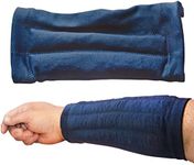 Weighted Compression Arm Sleeve (LARGE, 1lb.) - For Strength & Movement Assistance, Compression, Beneficial for Tremoring & Strengthening (PLEASE USE SIZE CHART IN PICS AND VIDEOS BEFORE ORDERING)