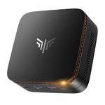 KAMRUI Pinova P1 Mini PC W-11 Pro,Mini PC AMD Ryzen 4300U(Up to 3.7 GHz,Βeats 3300U/N150/N95),Triple 4K@60Hz Display/USB 3.2/Type-C/HDMI/WiFi/BT Home Office (GB, 8, GB, 256)