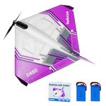 Radiolink D460 Turbot Plug and Play (PNP) RC Airplane with Byme-DB Gyro Flight Controller, 3 Flight Modes Plane, Brushless Motor 15A ESC Plane for Beginner or Experienced (Purple)